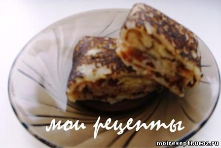 блины с сыром "Мои рецепты"